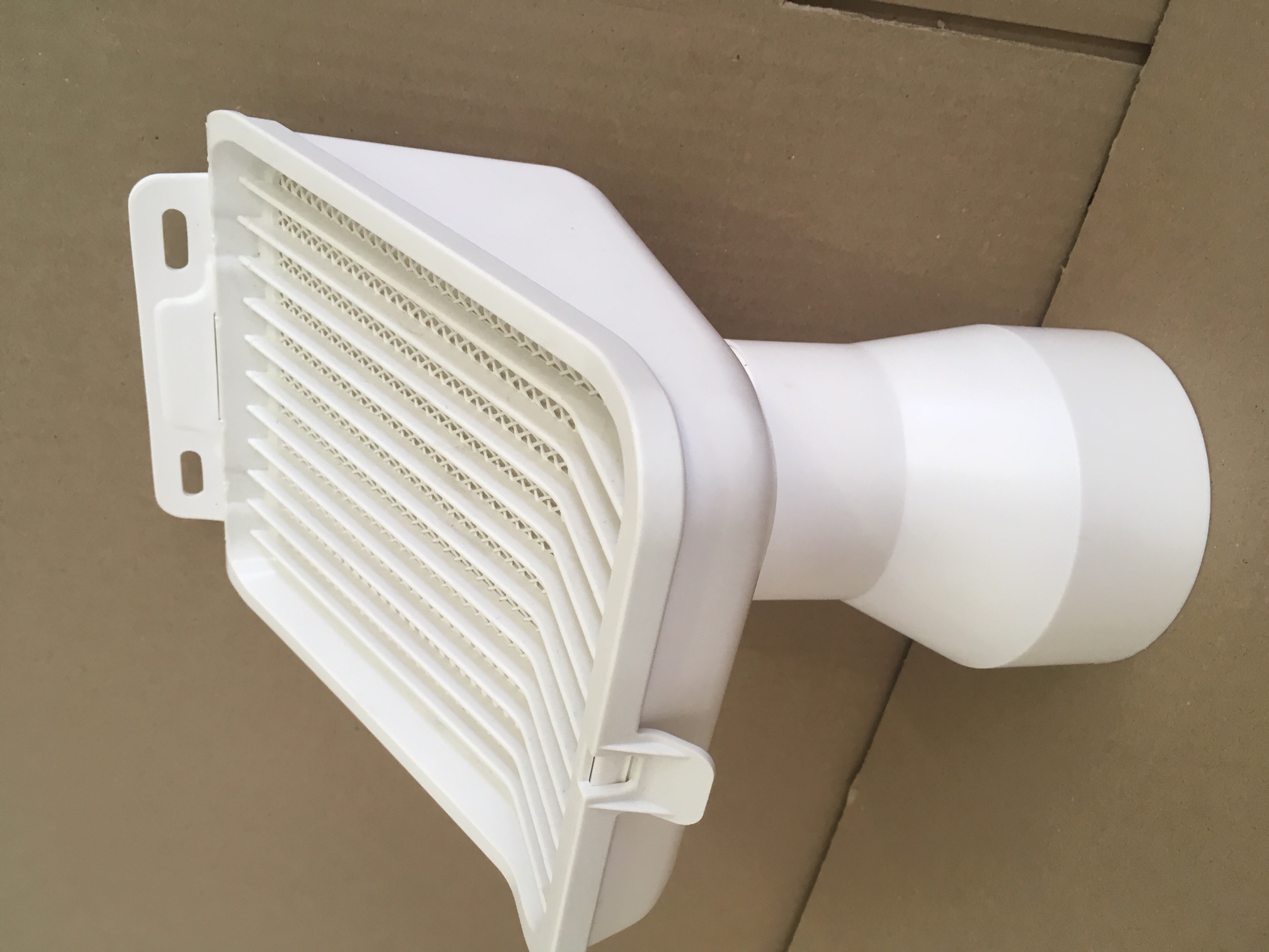 Leaf catcher 110mm outlet